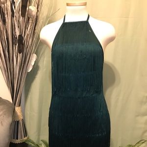 Bodycon halter backless dress